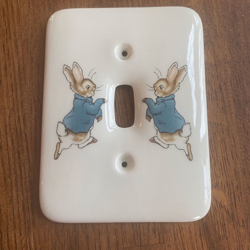 Beatrice Potter light switch cover